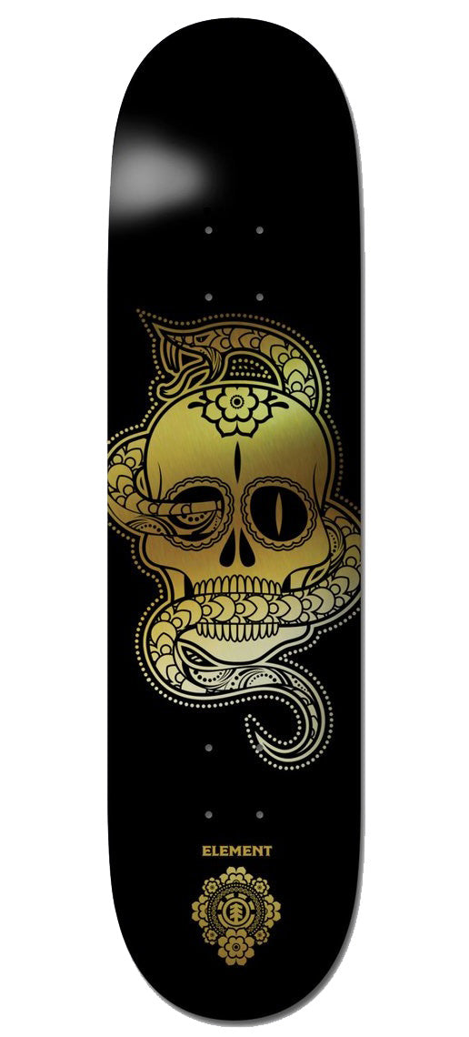 Element Calavera Black Gold Deck 8.5