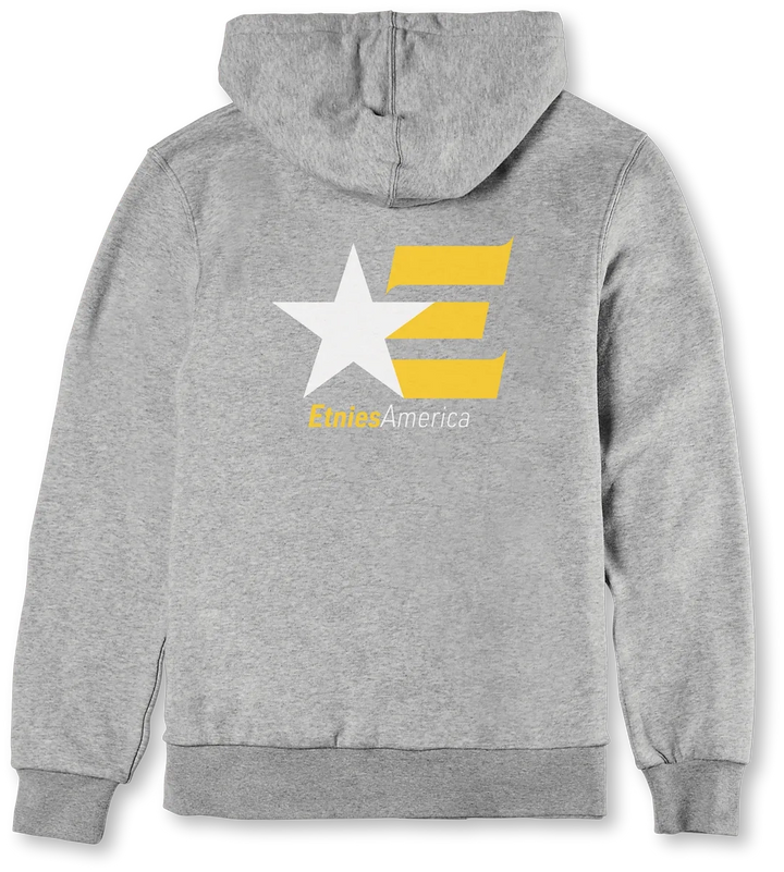 etnies America Zip Hoodie, Grey Heather
