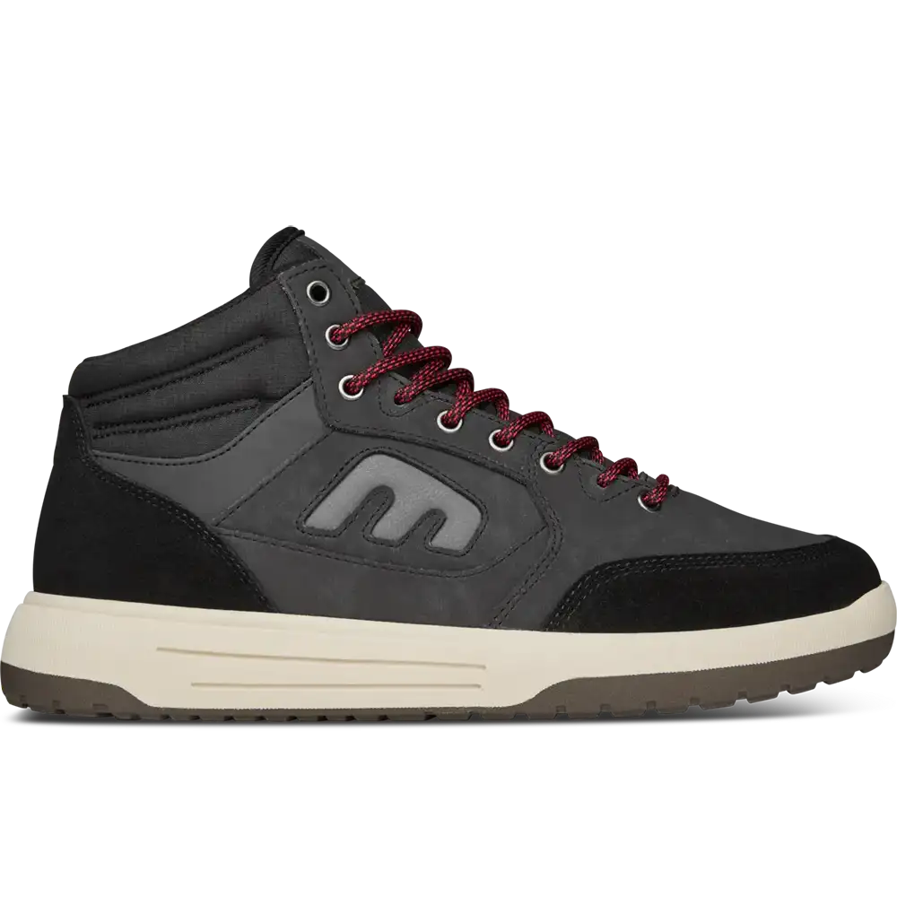 etnies Loot High Water Resistant Black Dark Grey high-top shoes with lugged outsole