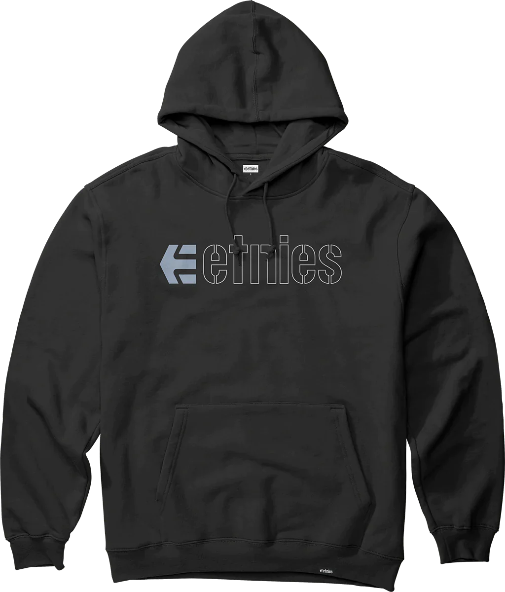 etnies eCorp Hoodie, Black Slate