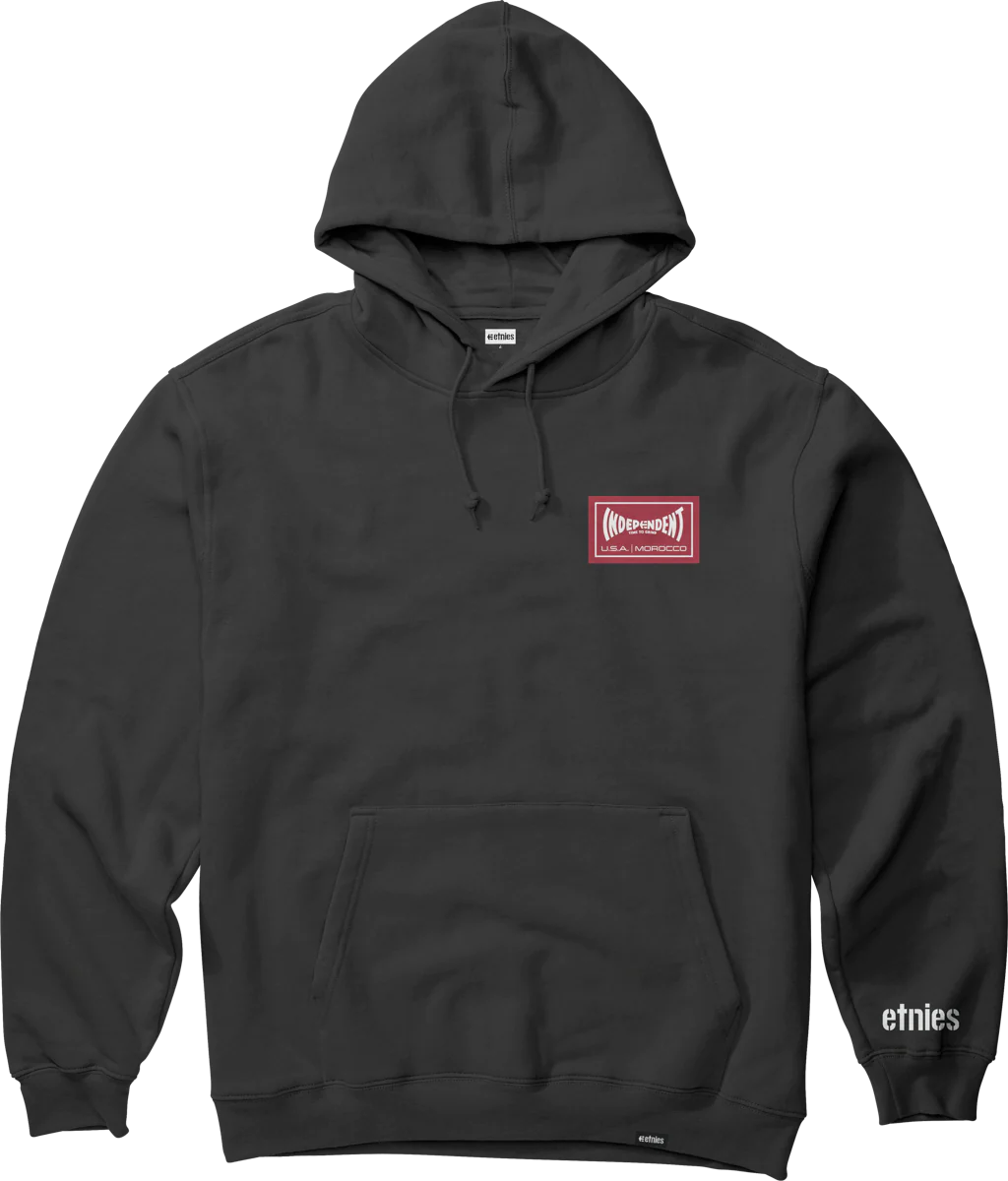 etnies x Independent Label Hoodie, Black