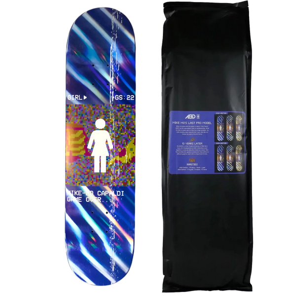 新品未使用品！GIRLデッキ MIKE MO直筆サイン入り！！8.25 Girl-Mike-Mo-Game-Over-Blind-