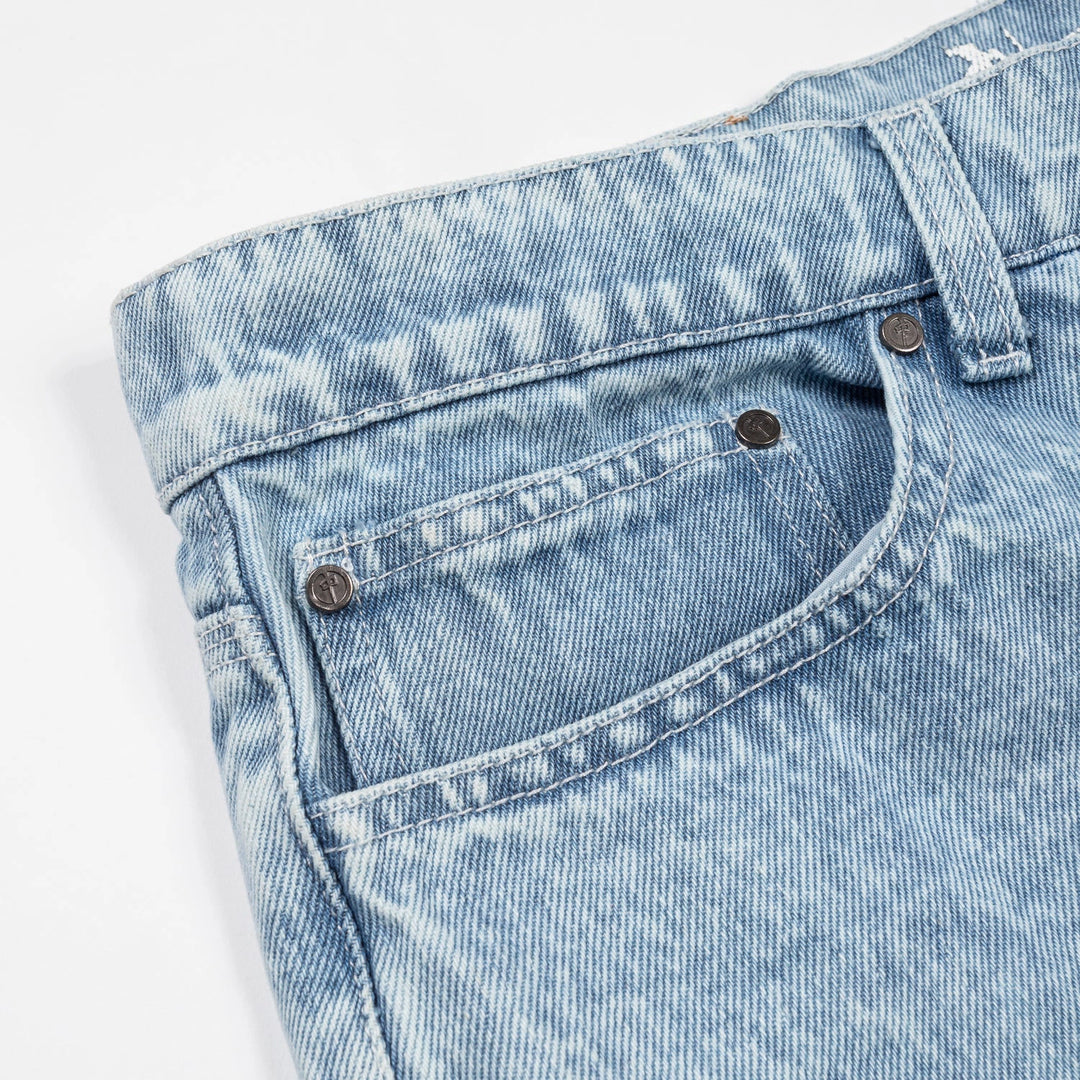 RDS Franklin Baggy Jeans, Ultra Light Blue