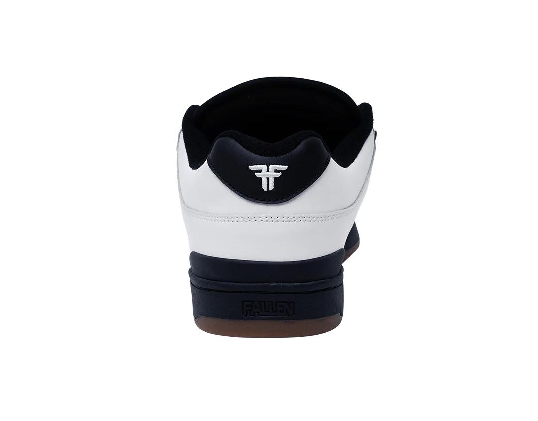 Fallen Heritage Shoes, White Black Gum