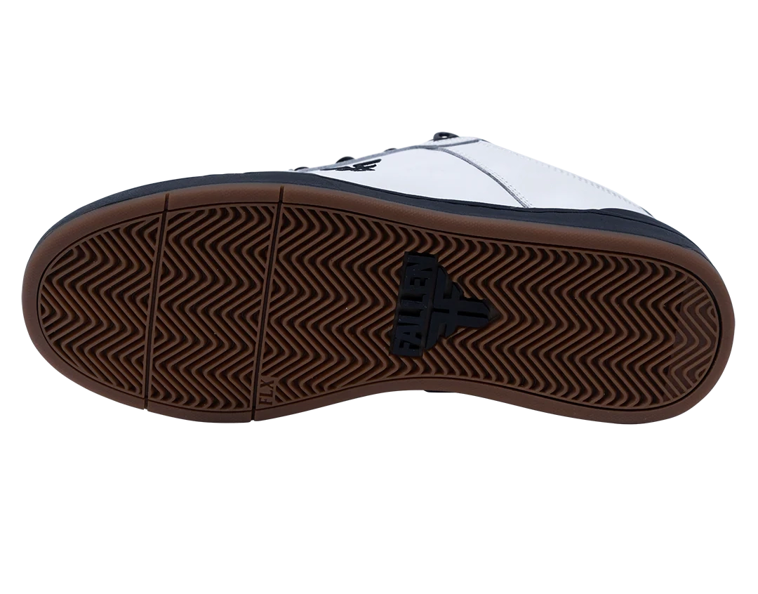 Fallen Heritage Shoes, White Black Gum