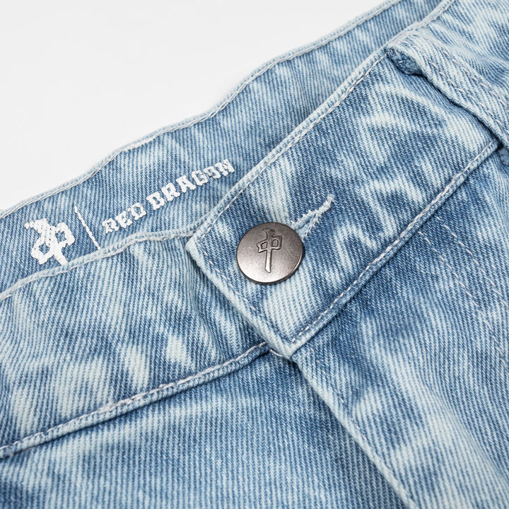RDS Franklin Baggy Jeans, Ultra Light Blue