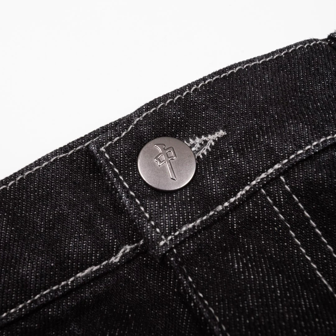 RDS Franklin Baggy Jeans, Washed Black
