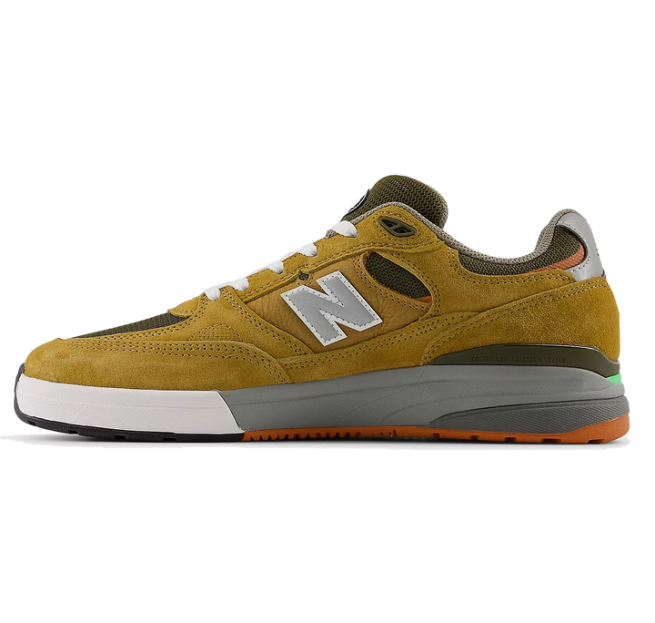 New Balance Numeric Andrew Reynolds 933 Shoe, Camel Dark Brown