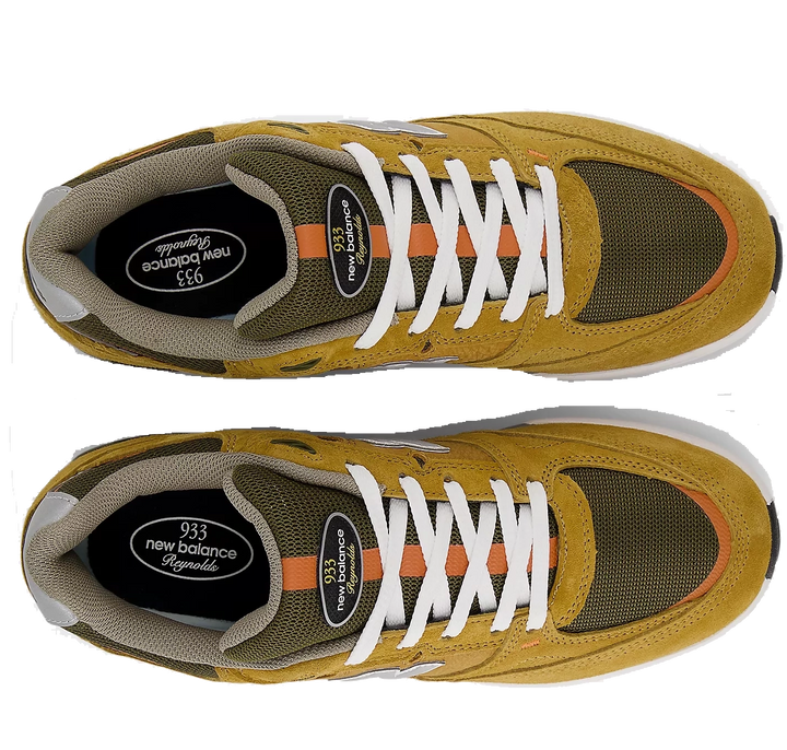 New Balance Numeric Andrew Reynolds 933 Shoe, Camel Dark Brown