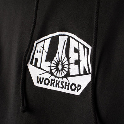 Alien Workshop OG Logo Embroidered Hoodie, Black