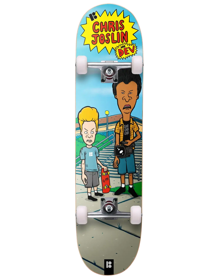 Plan B Dev Joslin Beavis and Butt-Head complete skateboard 8.0 inch