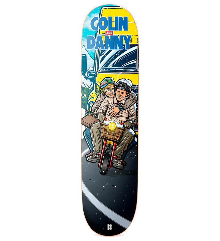 Plan B Colin McKay Danny Way Dumb and Dumber skateboard deck 8.25