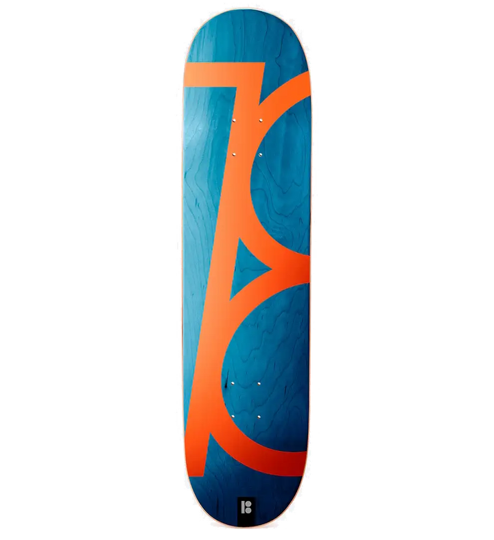 Plan B Team Slanted blue skateboard deck 8.375 inch