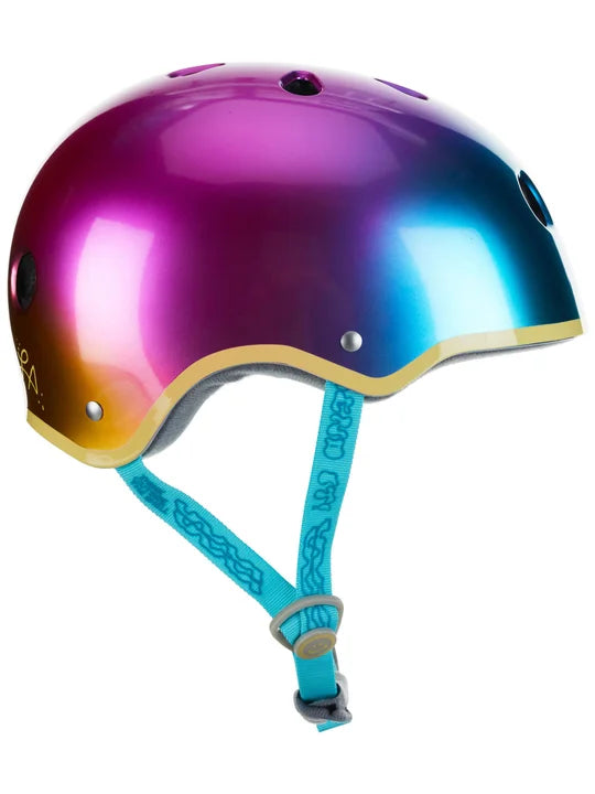 Yepa T-Shell Plus Lizzie Helmet, Metallic Lake Sunset