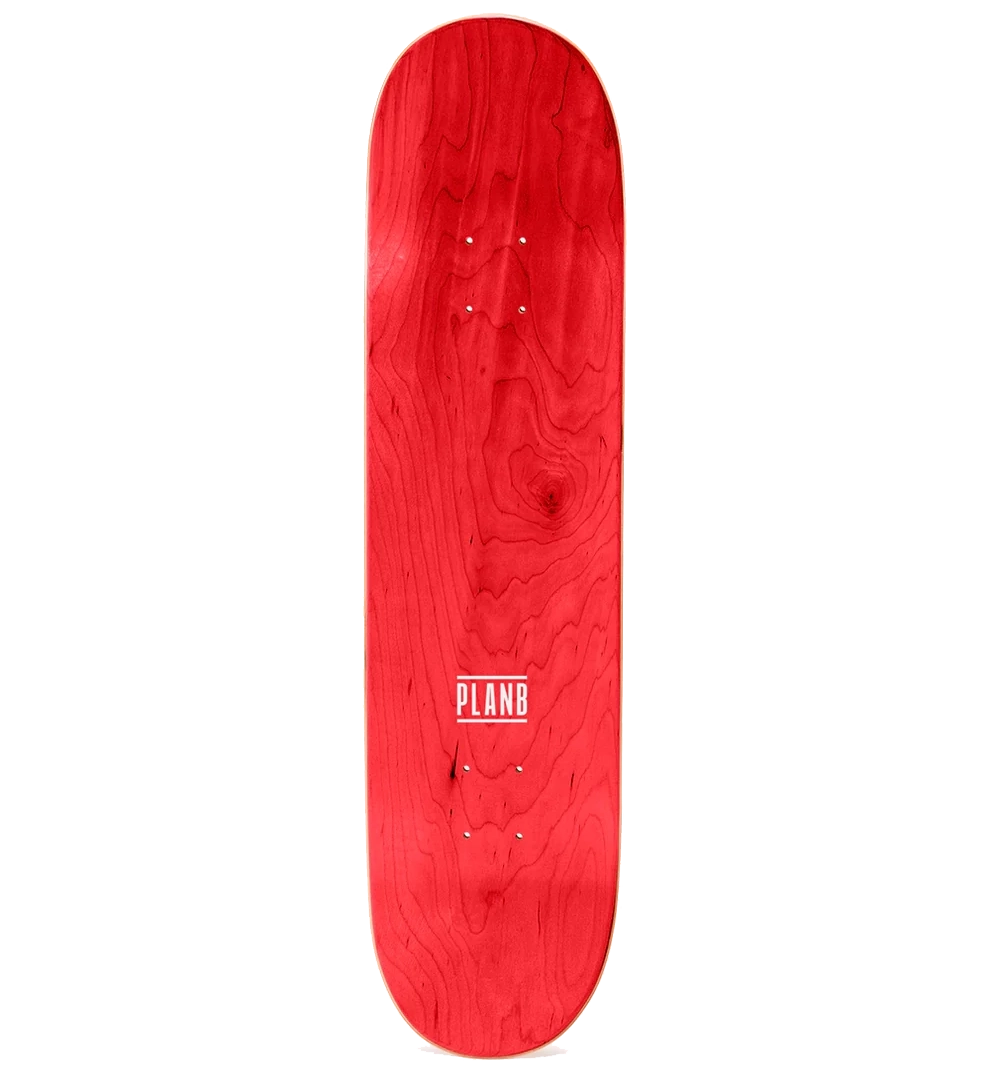 Plan B Skateboards Shrooms Holographic Deck 8.375