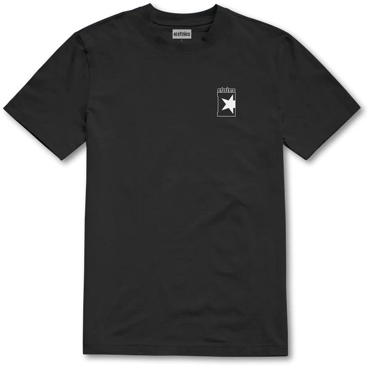 etnies Star Tee, Black White