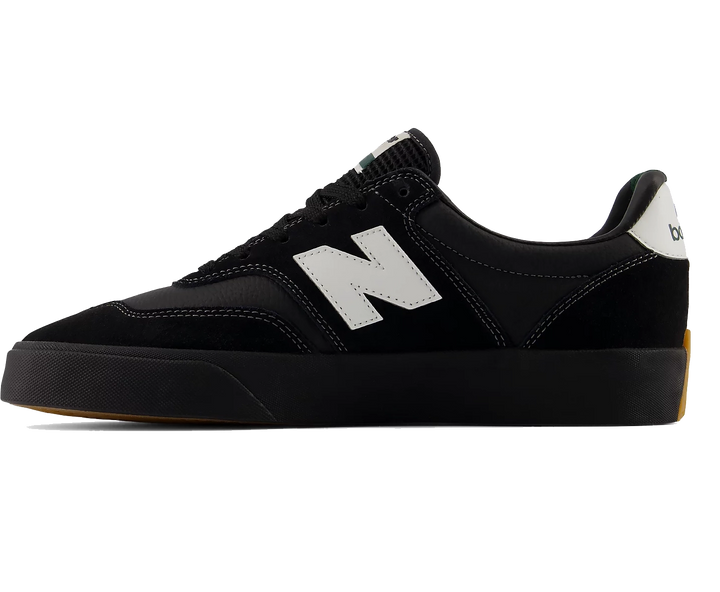 New Balance Numeric 340 Vulc Shoe, Black White