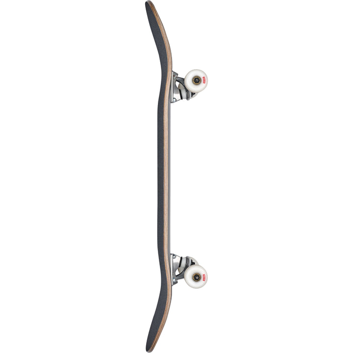 Skateboard with a white background