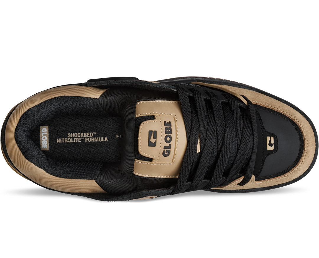 Globe Fusion Shoe, Black Dune