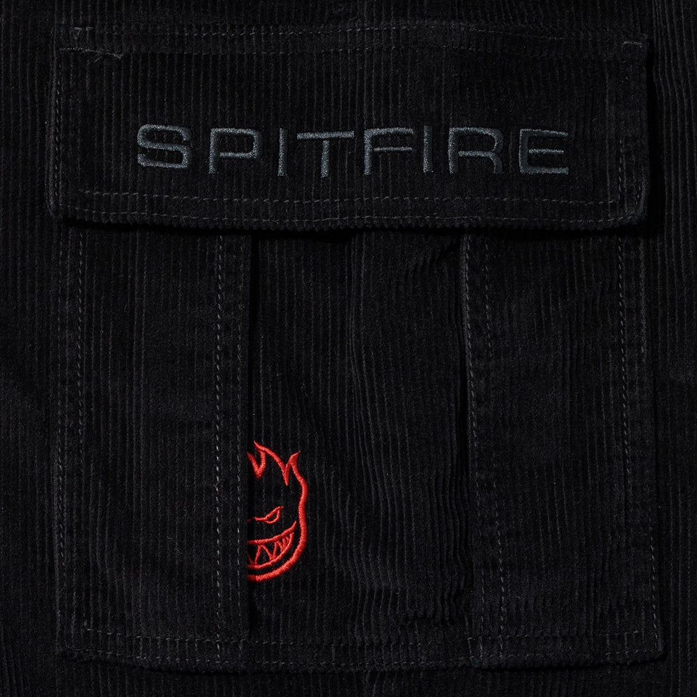 Spitfire Classic '87 Cord Cargo Pants, Black