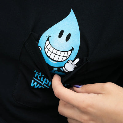RIPNDIP x World Industries F U Wet Willy Pocket Tee, Black