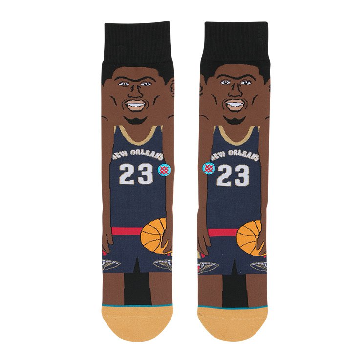 Stance Anthony Davis Socks, Navy