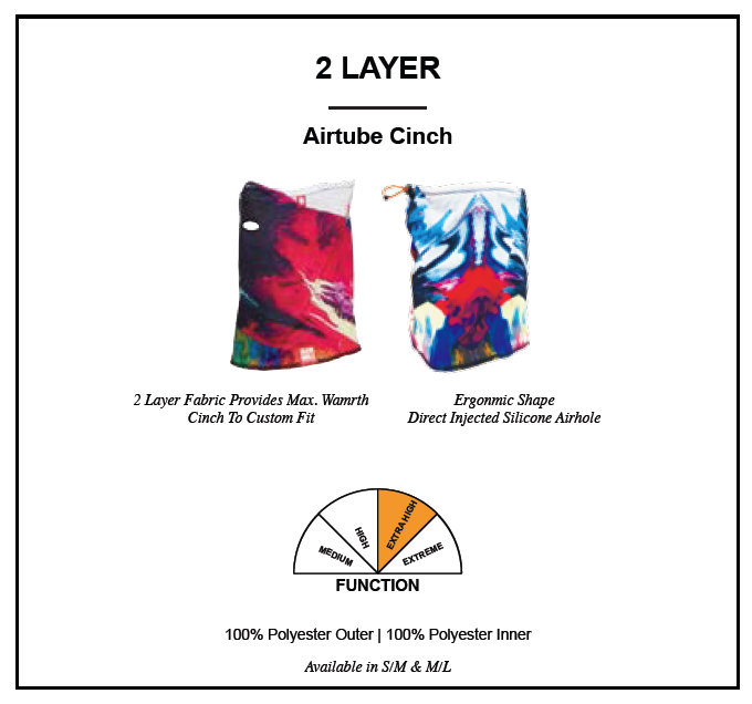 Airhole Airtube Cinch 2 Layer 5-0