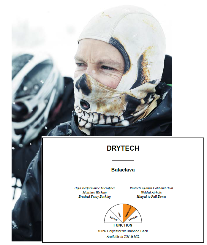 Airhole Balaclava Drytech Greg
