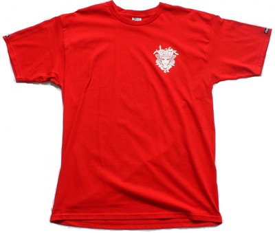 Crooks & Castles Unmask Tee, Red