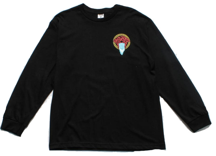 Crooks & Castles Bandito LS Tee, Black