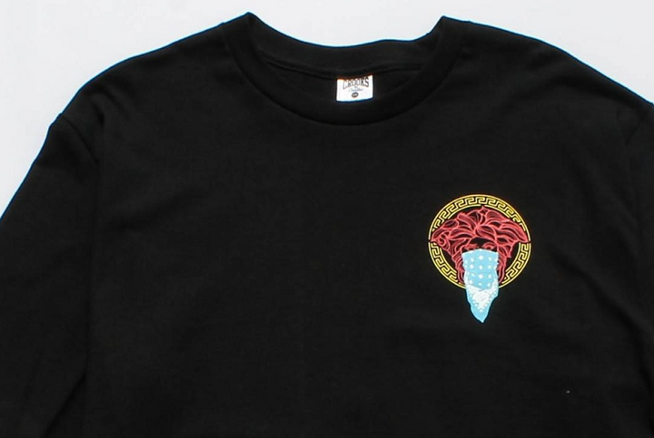 Crooks & Castles Bandito LS Tee, Black