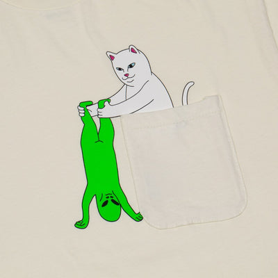 RIPNDIP Break Yo Self Pocket Tee, Natural
