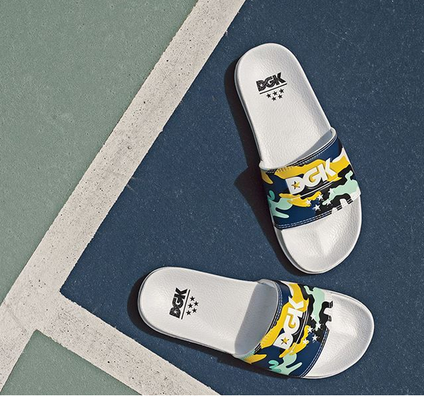 DGK Ruckus Slides, White