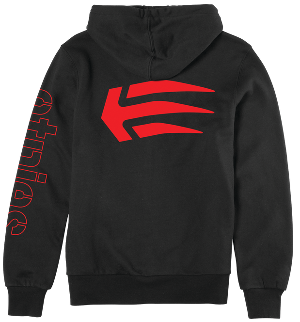 etnies Joslin Hoodie, Black Red