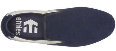 etnies Veer Slip Shoe, Navy Tan