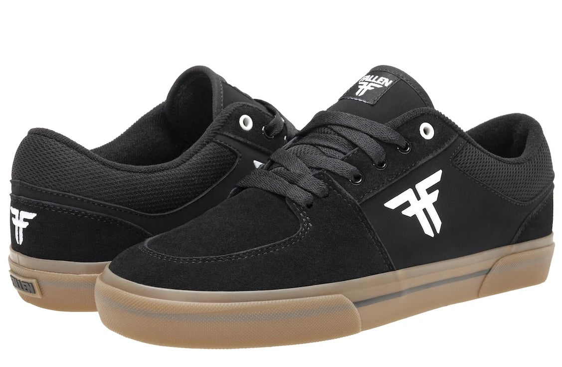 Fallen Patriot Vulcanized Shoe, Black White Gum