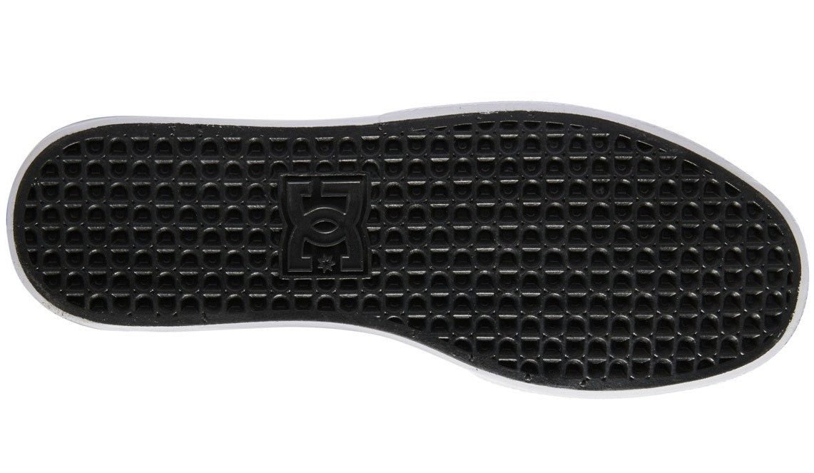 DC Shoes Kalis Vulc Shoe, White Black