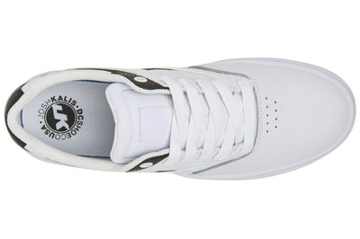 DC Shoes Kalis Vulc Shoe, White Black