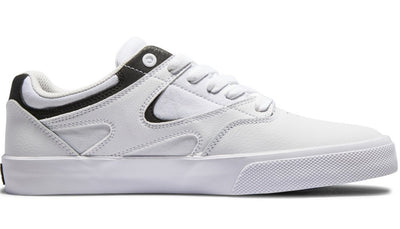 DC Shoes Kalis Vulc Shoe, White Black