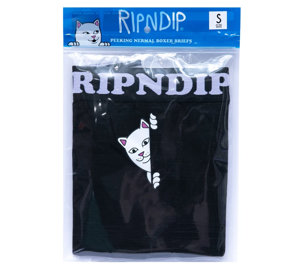 RIPNDIP Peek a Nermal Boxers, Black