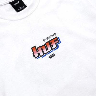 HUF x Street Fighter Chun-Li and Cammy Tee, White