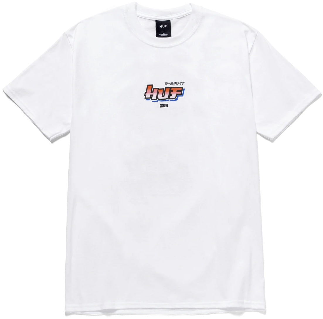 HUF x Street Fighter Chun-Li and Cammy Tee, White