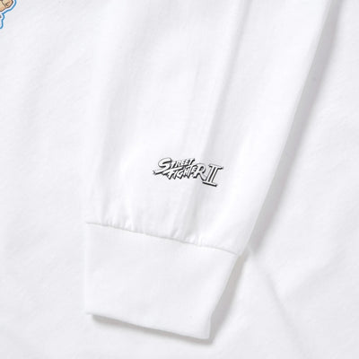 HUF x Street Fighter Chun-Li LS Tee, White