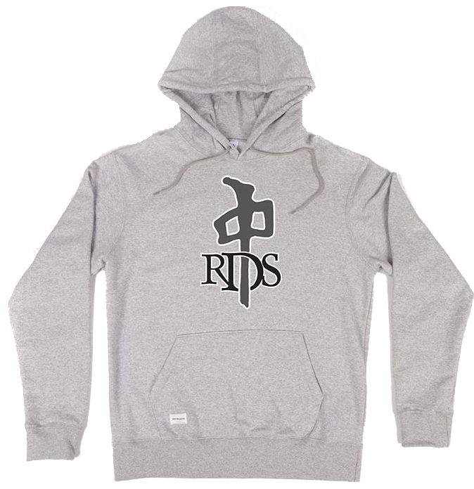 RDS OG Hoodie, Athletic Grey Black