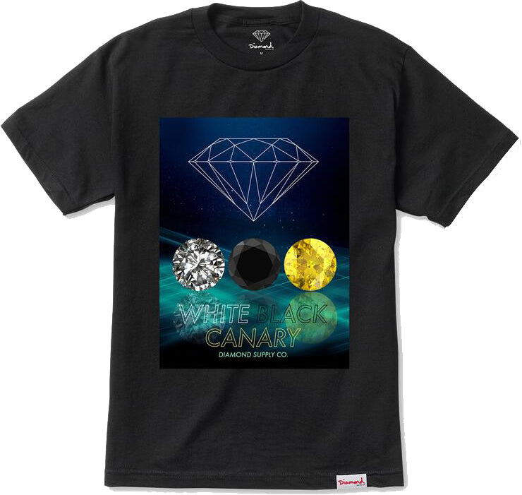 Diamond Supply Co Diamond Stones Tee, Black