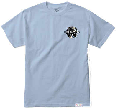 Diamond Supply Co Clarity Tee, Light Blue