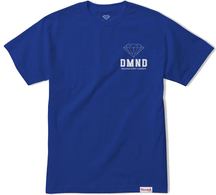 Diamond Supply Co Block Tee, Royal 