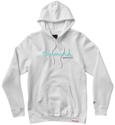 Diamond Supply Co Stones Hoodie, White