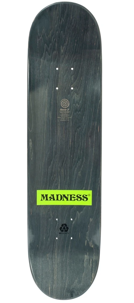 Madness Minds Eye Blue Orange Slick Deck 8.125