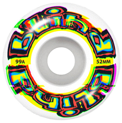 Blind Logo Glitch Complete Green Yellow 7.875